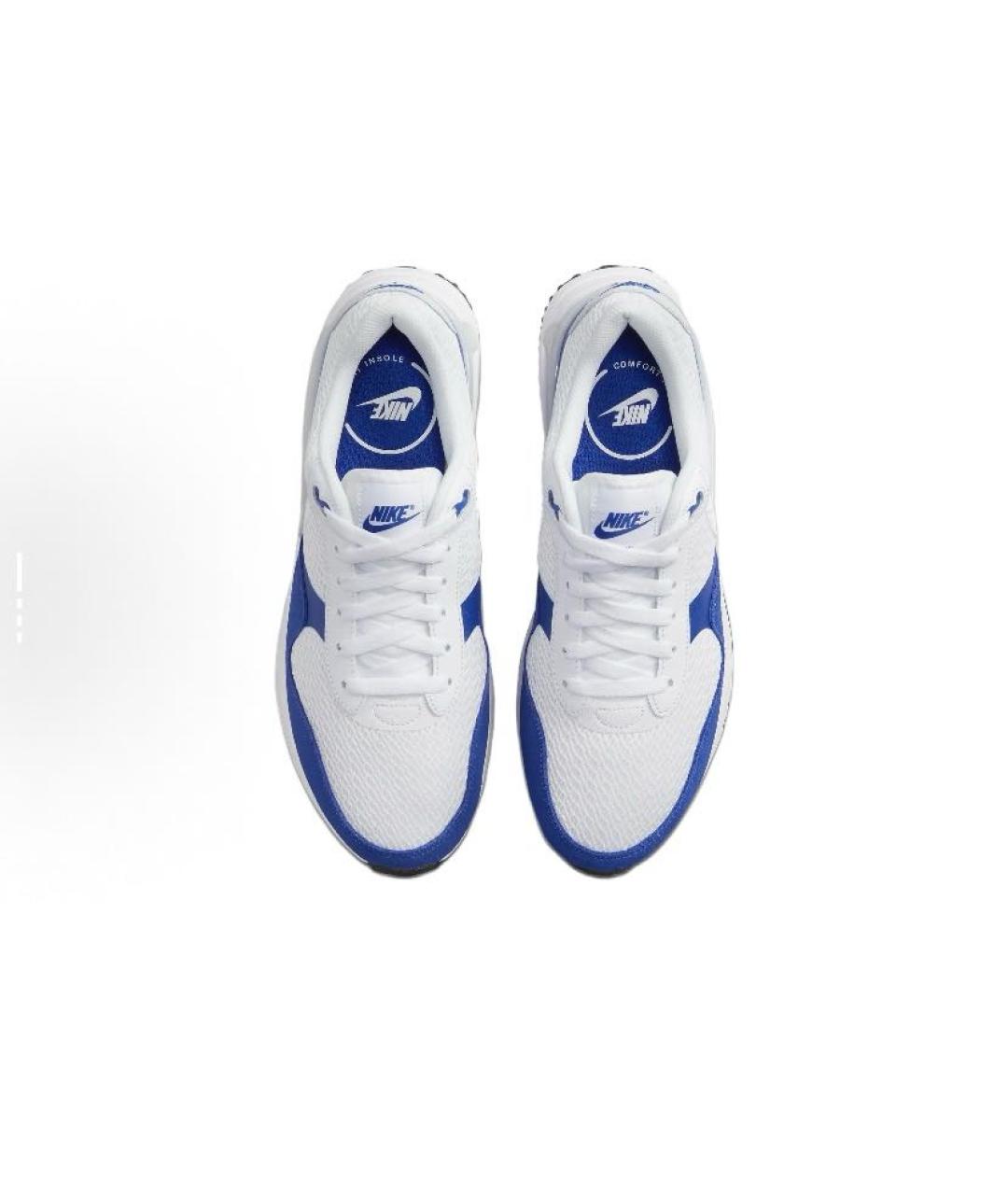 NIKE Синие текстильные низкие кроссовки / кеды, фото 4