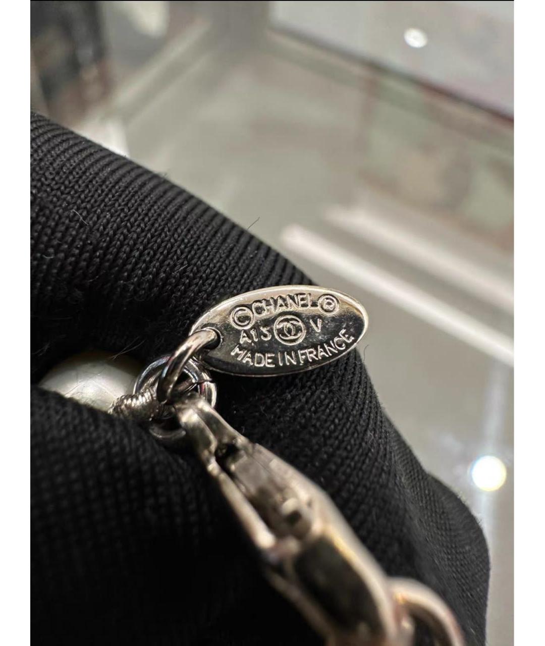 CHANEL Белое колье, фото 6