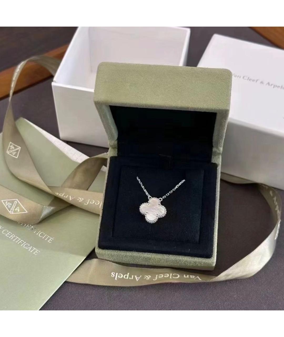 VAN CLEEF & ARPELS Серебряная подвеска из белого золота, фото 4