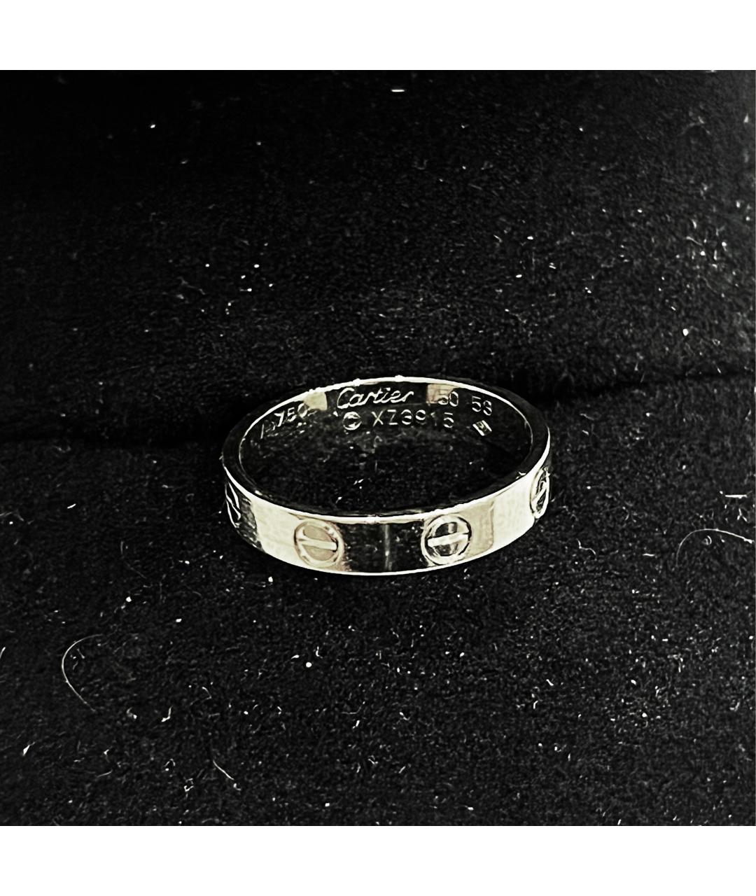 CARTIER Серебряное кольцо из белого золота, фото 4