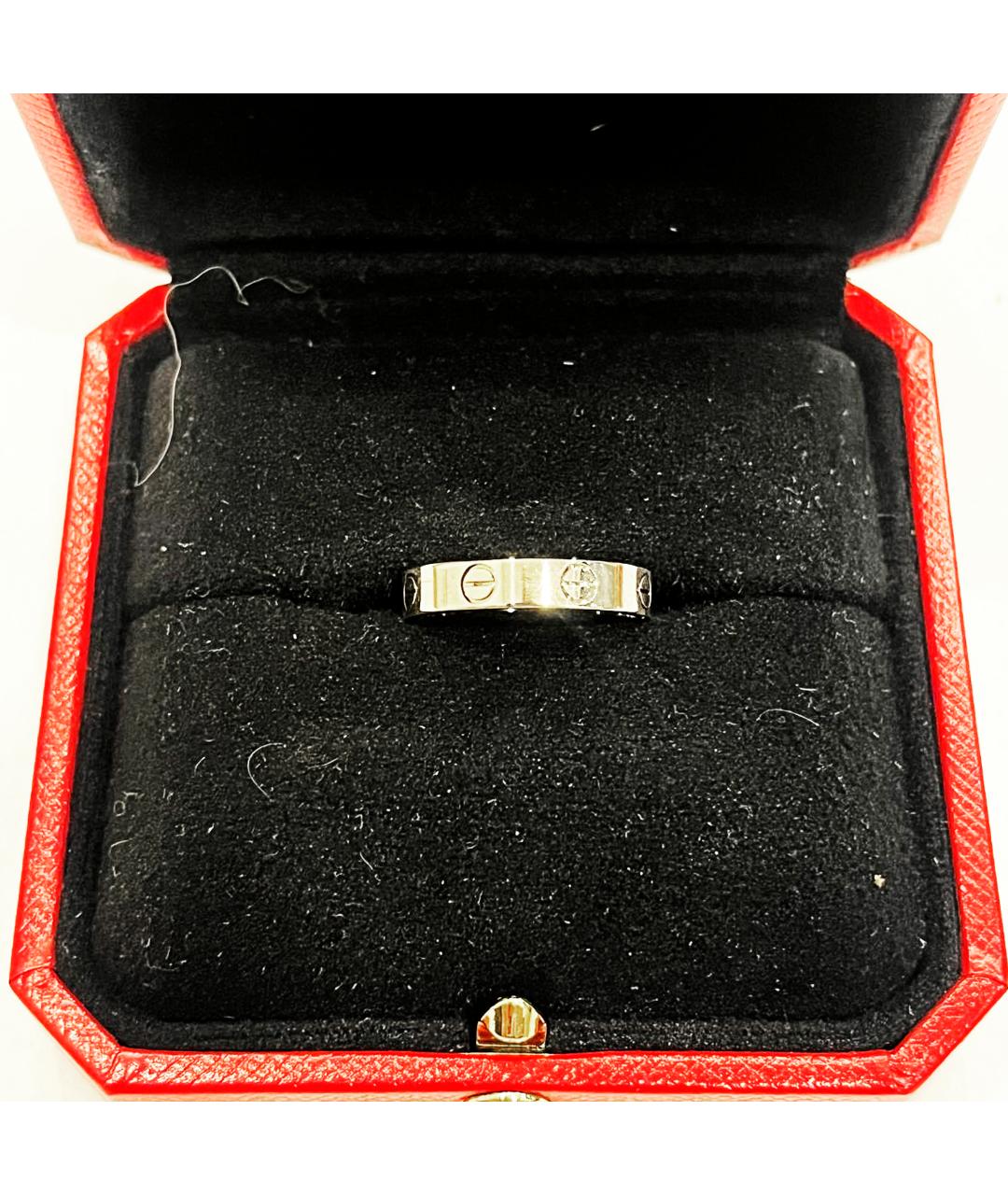 CARTIER Серебряное кольцо из белого золота, фото 3