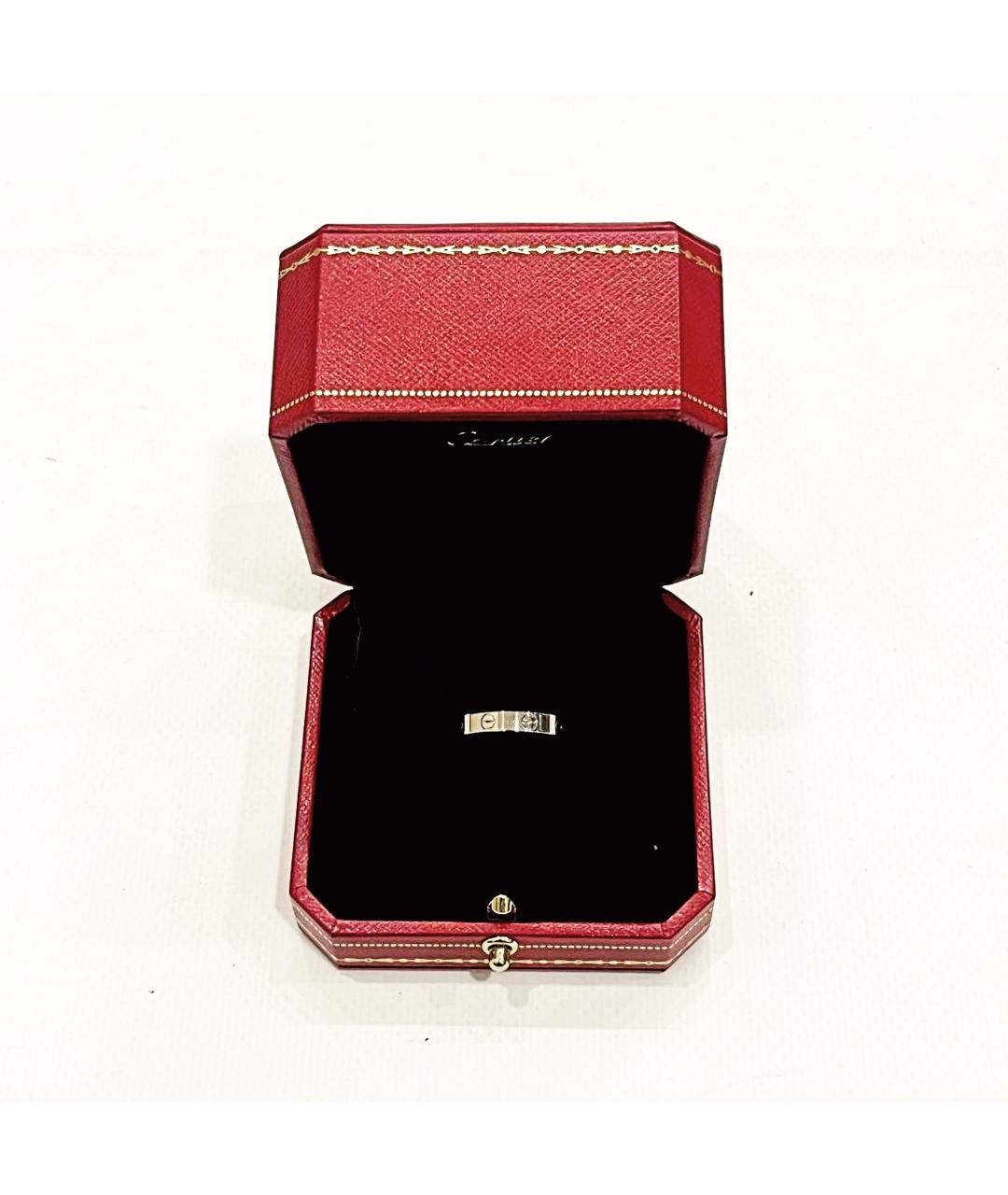 CARTIER Серебряное кольцо из белого золота, фото 6