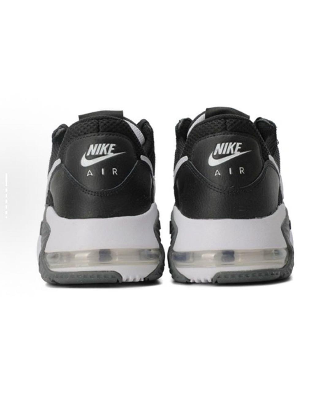 NIKE Черные текстильные низкие кроссовки / кеды, фото 4