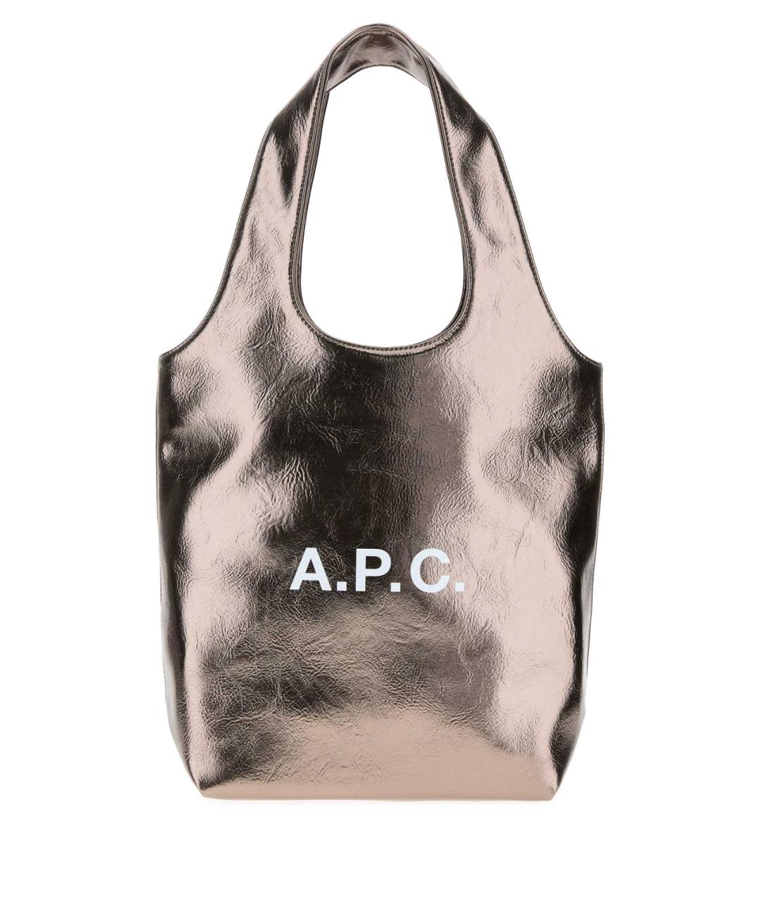 A.P.C. Розовая сумка тоут, фото 1