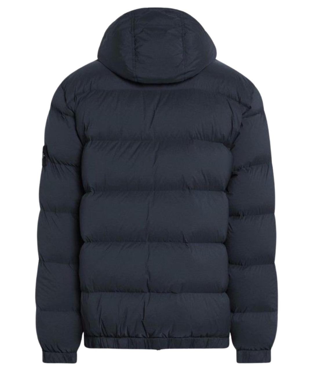 STONE ISLAND Синяя полиэстеровая куртка, фото 2