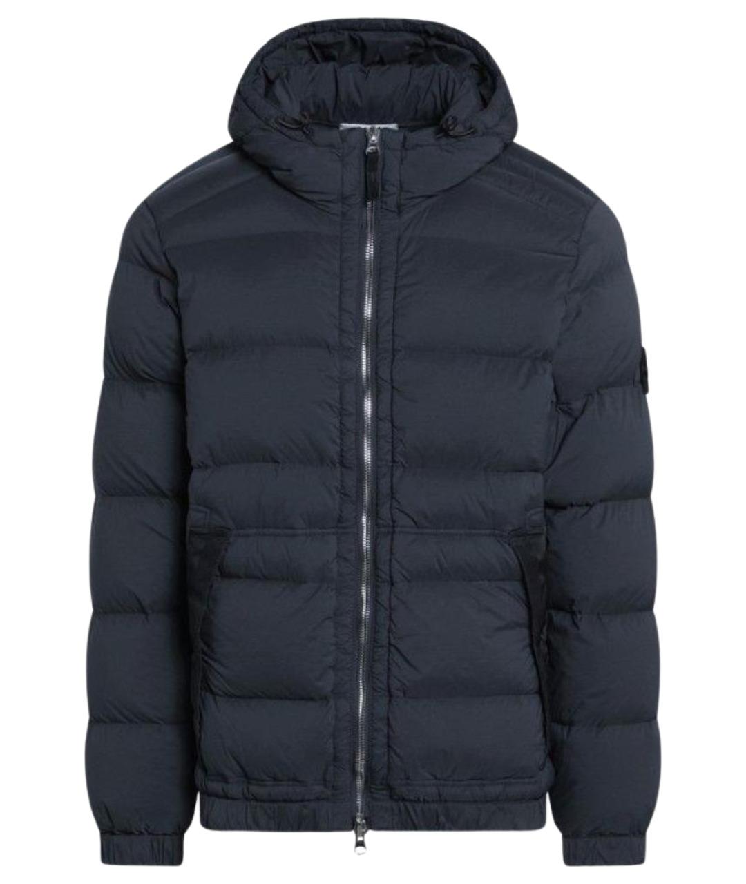 STONE ISLAND Синяя полиэстеровая куртка, фото 1
