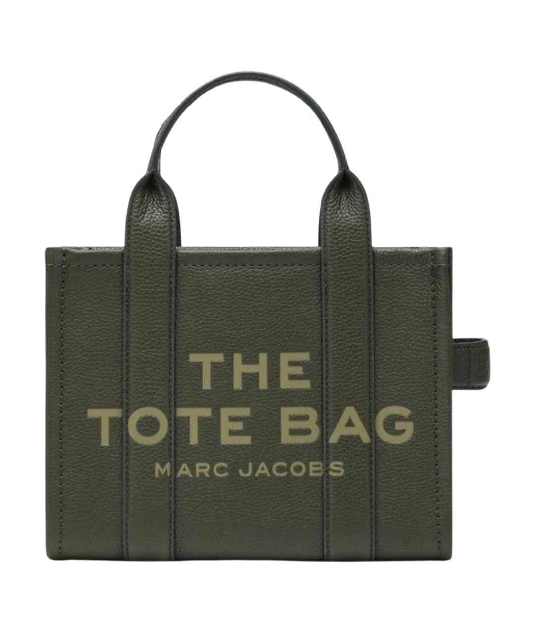 MARC JACOBS Зеленая кожаная сумка тоут, фото 3