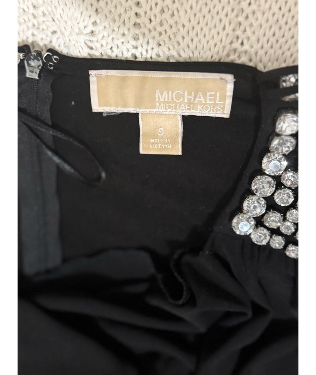 MICHAEL KORS Черный полиэстеровый комбинезон, фото 6