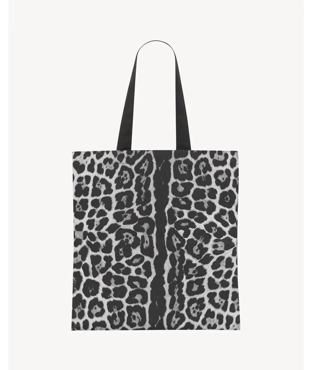 SAINT LAURENT Серая сумка тоут, фото 2