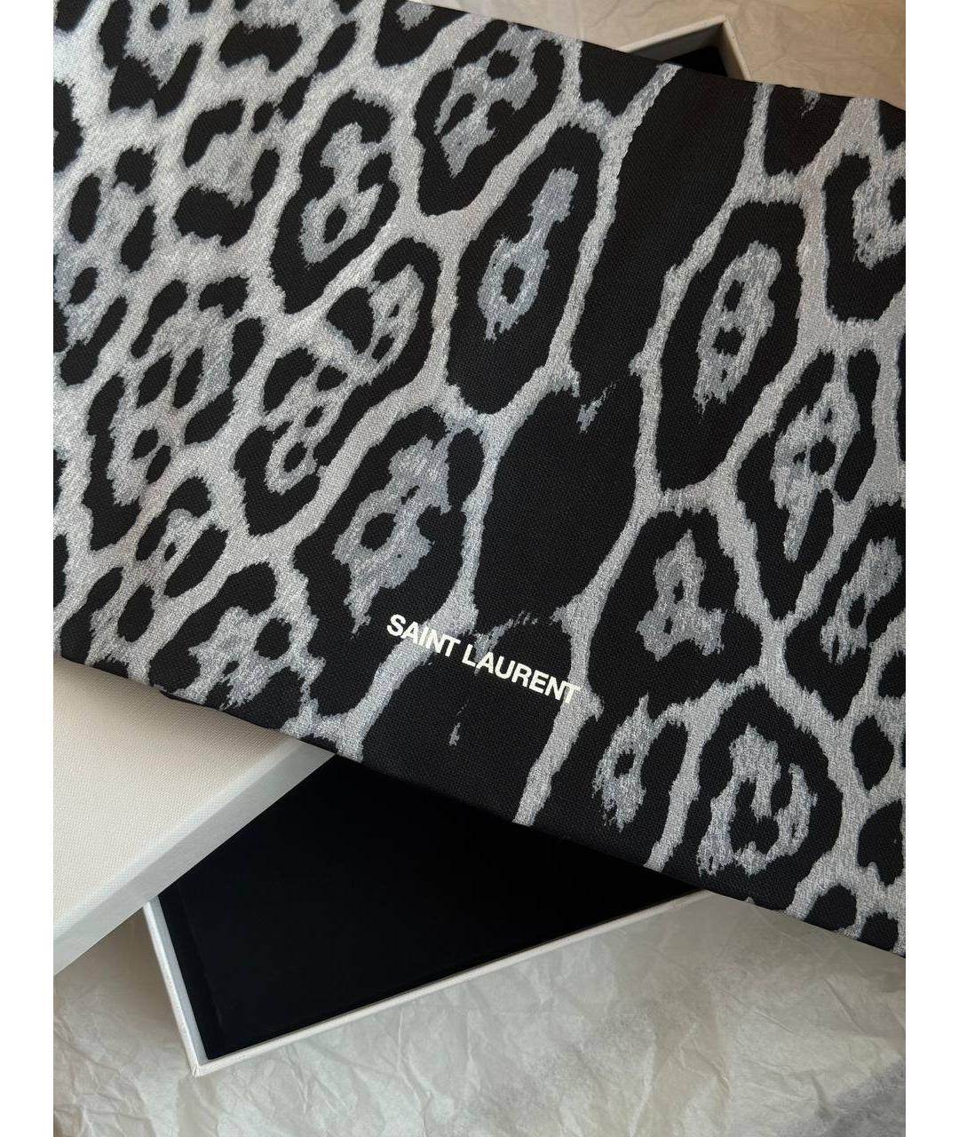SAINT LAURENT Серая сумка тоут, фото 3
