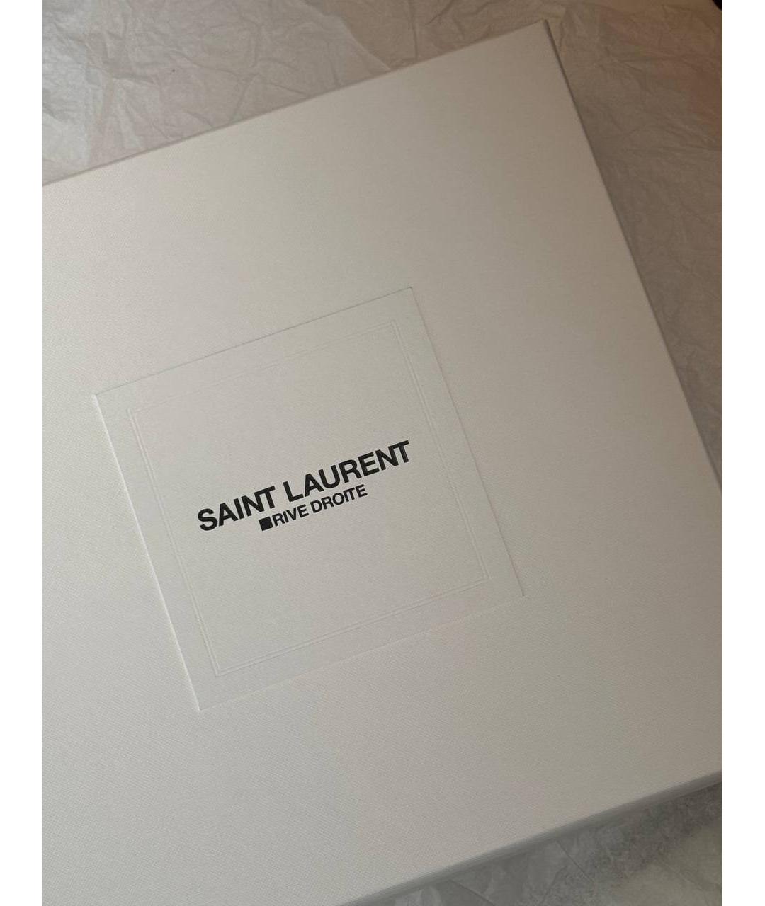 SAINT LAURENT Серая сумка тоут, фото 4