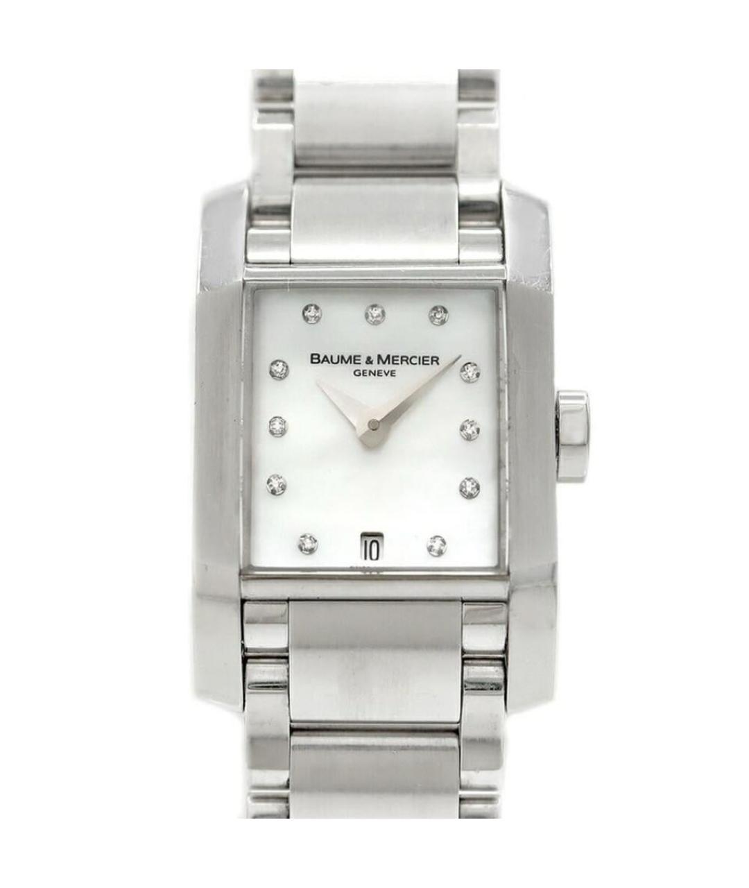 BAUME&MERCIER Серебряные металлические часы, фото 1