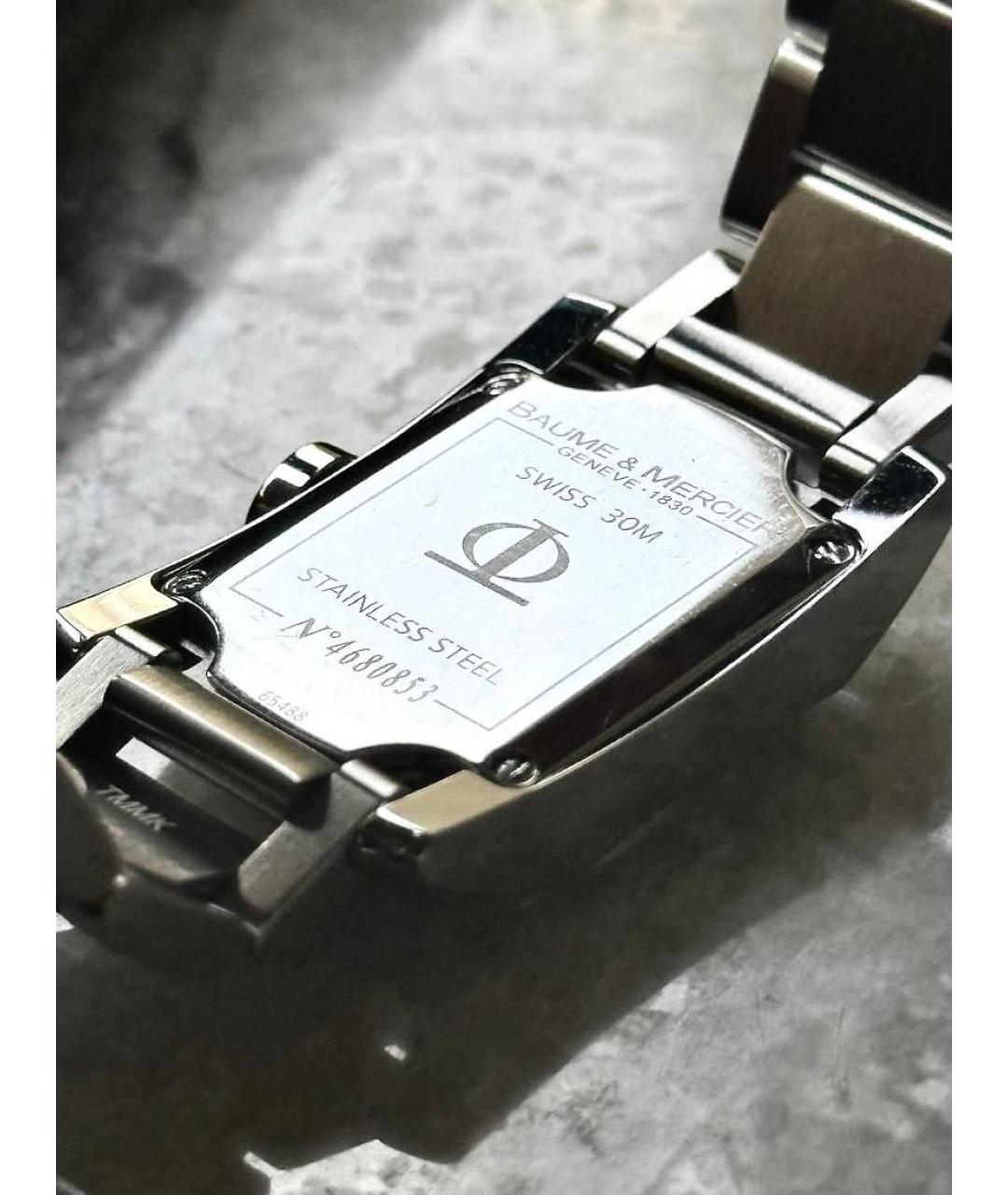 BAUME&MERCIER Серебряные металлические часы, фото 6