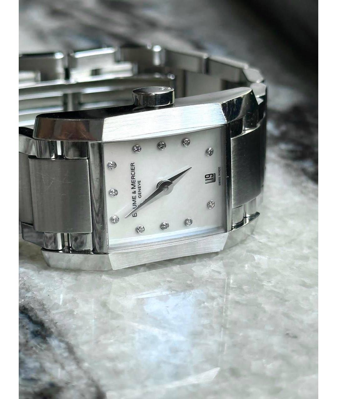 BAUME&MERCIER Серебряные металлические часы, фото 4