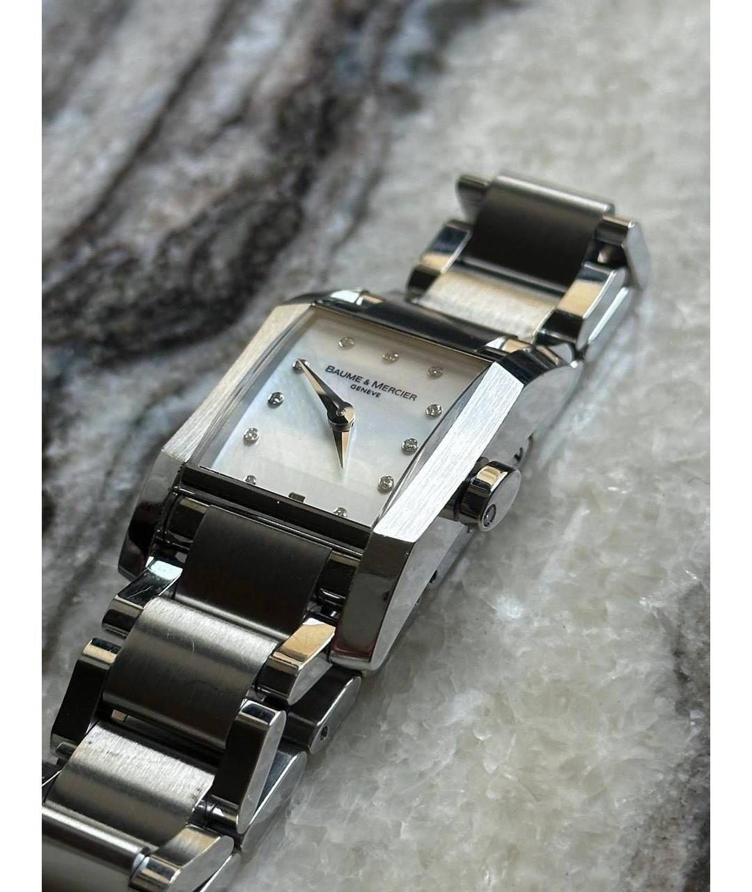 BAUME&MERCIER Серебряные металлические часы, фото 3