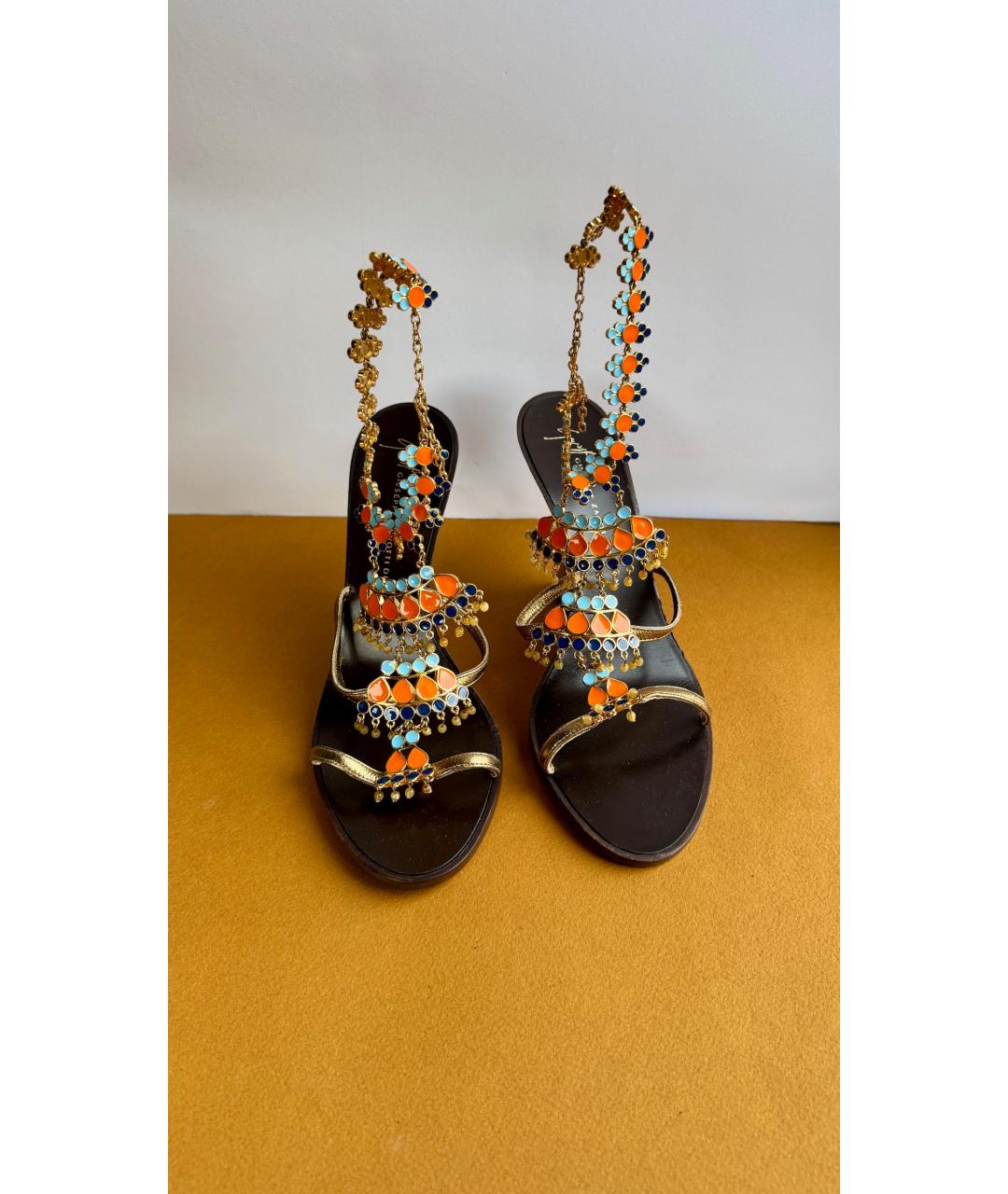 GIUSEPPE ZANOTTI DESIGN Мульти босоножки, фото 2