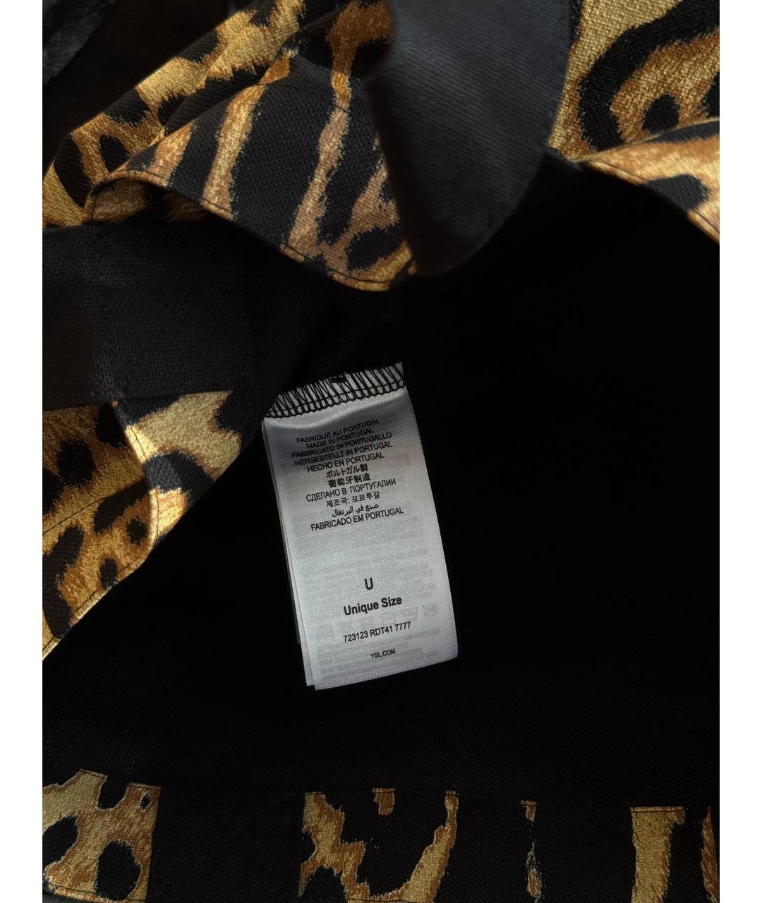 SAINT LAURENT Коричневая сумка тоут, фото 5