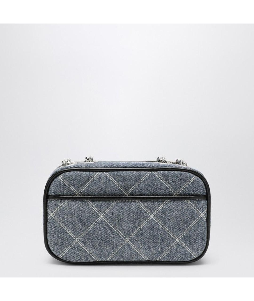 MARC JACOBS Синяя хлопковая сумка через плечо, фото 2