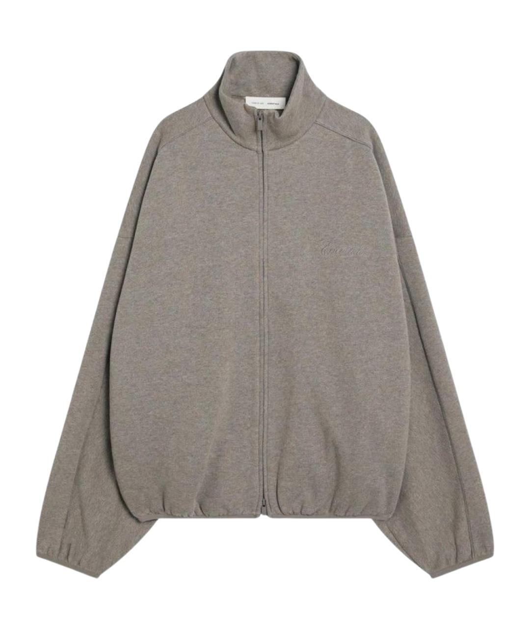 FEAR OF GOD ESSENTIALS Серый хлопковый джемпер / свитер, фото 1