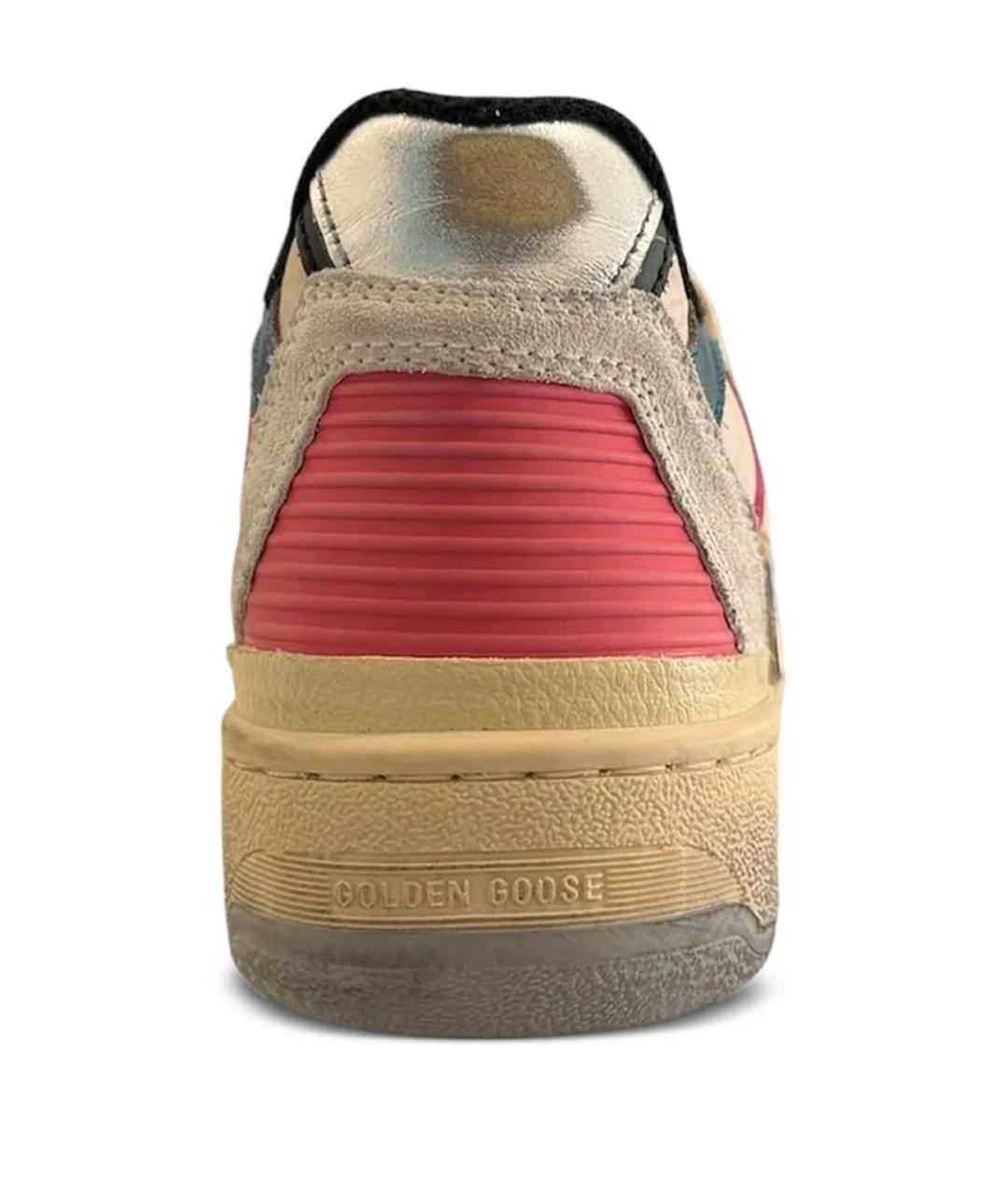 GOLDEN GOOSE DELUXE BRAND Мульти кожаные кеды, фото 2