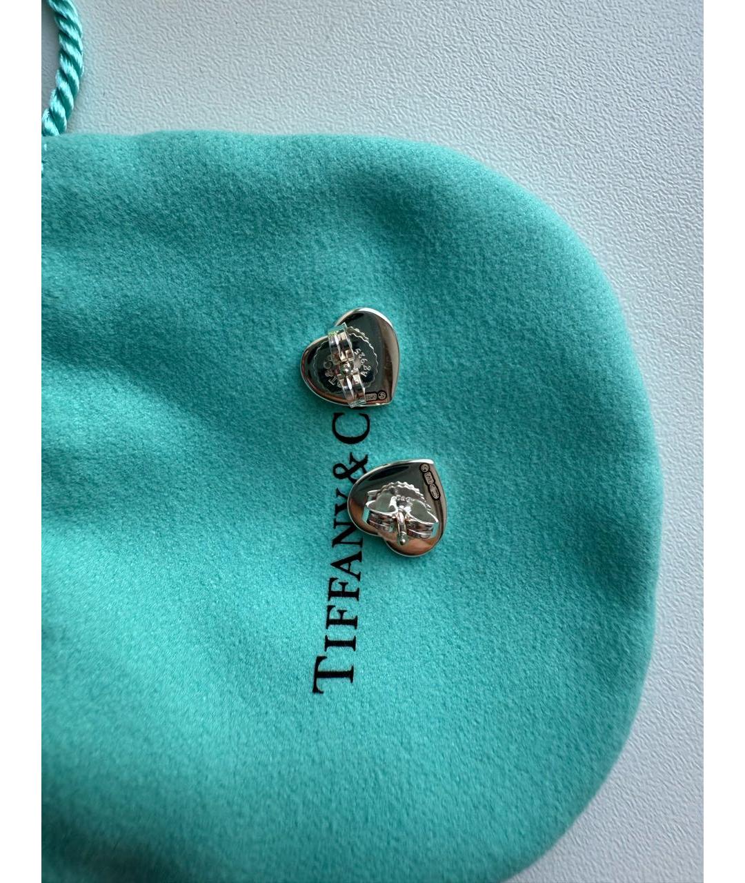 TIFFANY&CO Серебряные серьги, фото 5
