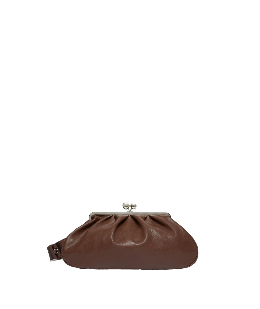 WEEKEND MAX MARA Горчичная кожаная сумка через плечо, фото 1
