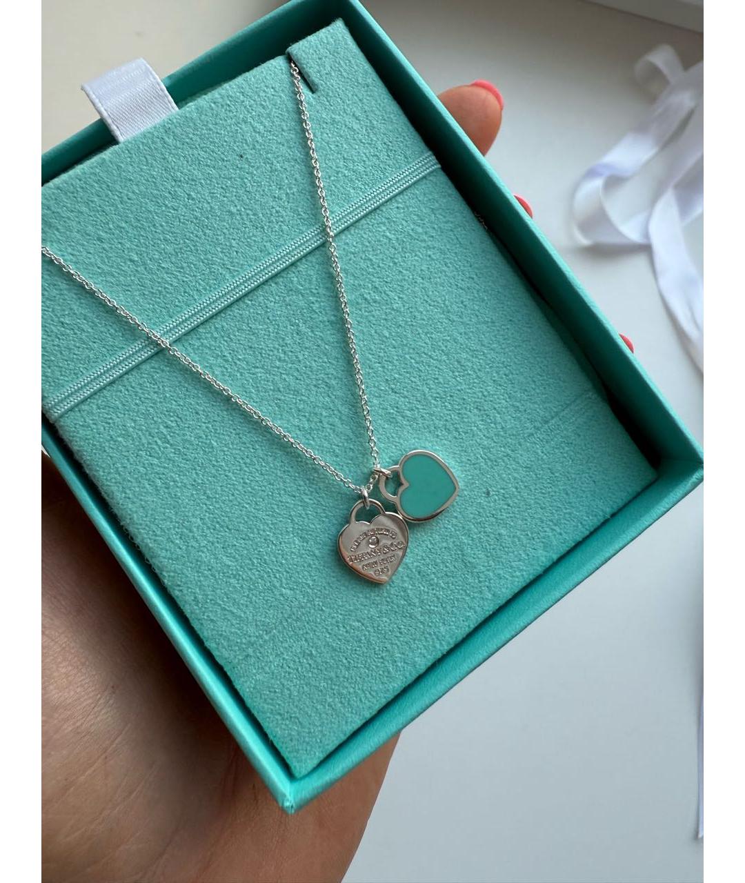 TIFFANY&CO Серебряная подвеска, фото 2