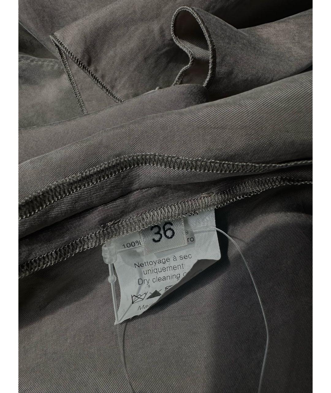 LANVIN Серое платье, фото 7