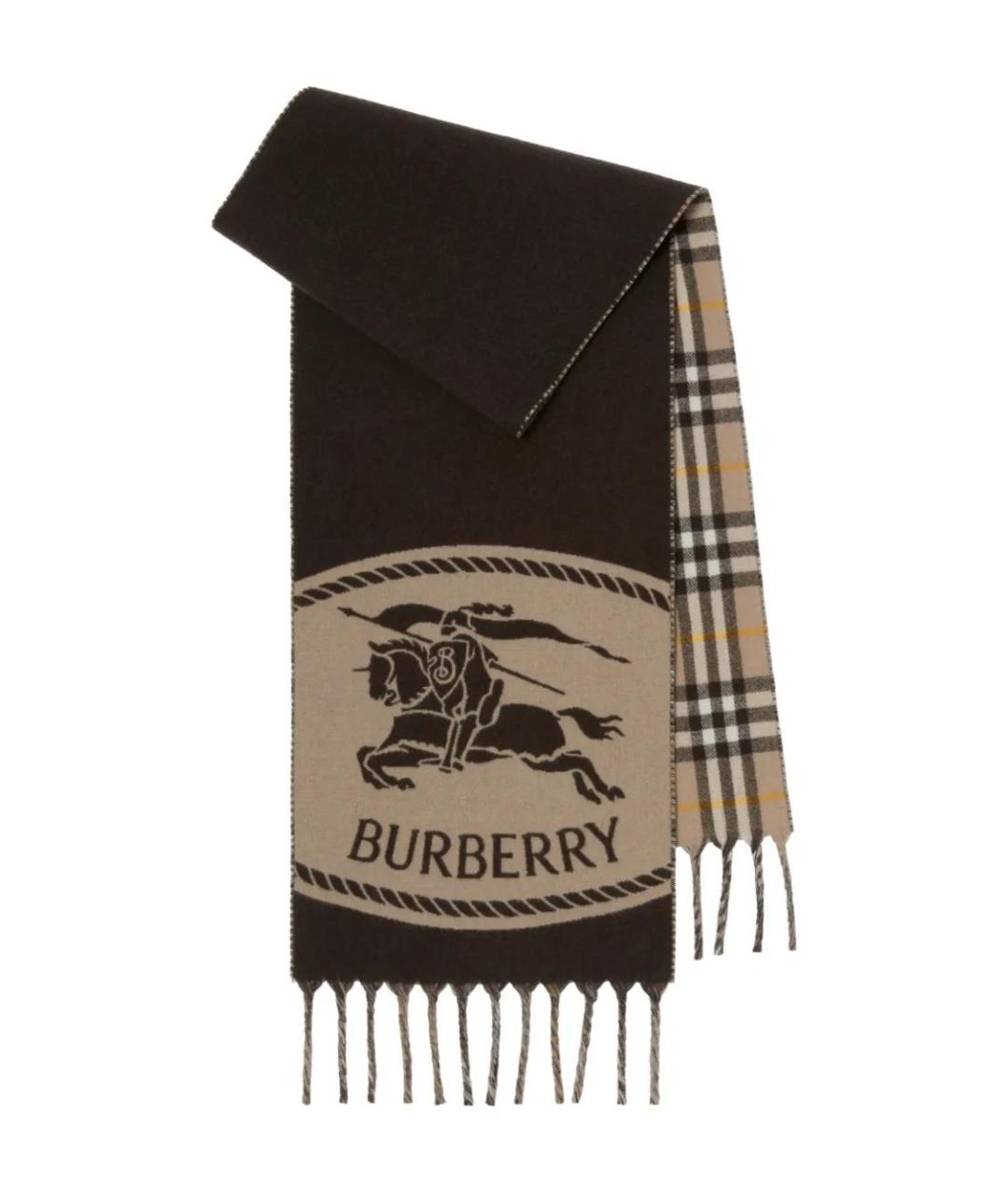 BURBERRY Мульти кашемировый шарф, фото 1