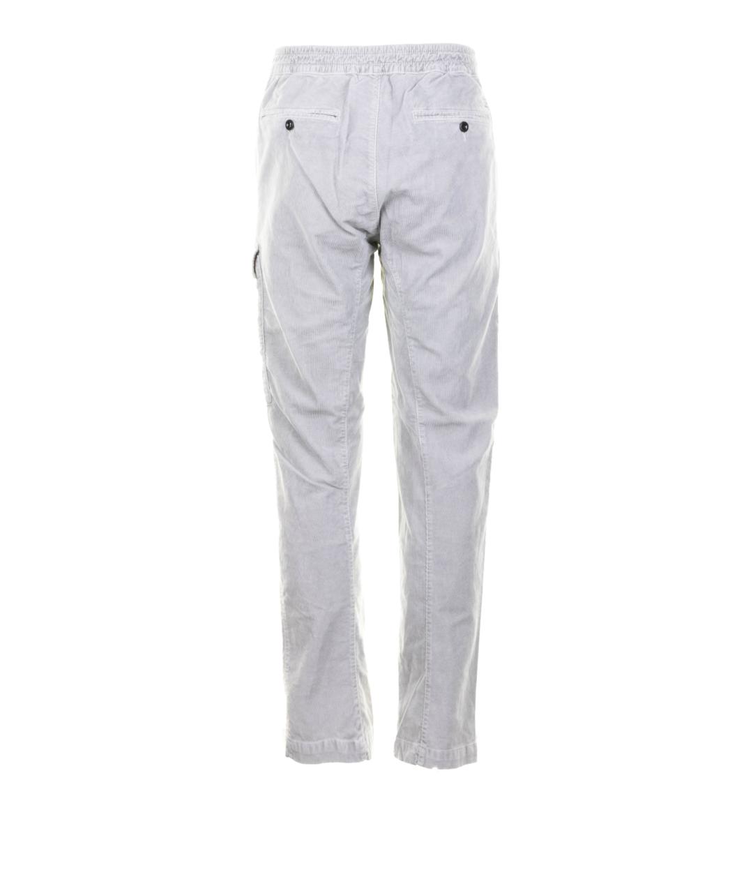 CP COMPANY Серые хлопковые повседневные брюки, фото 2