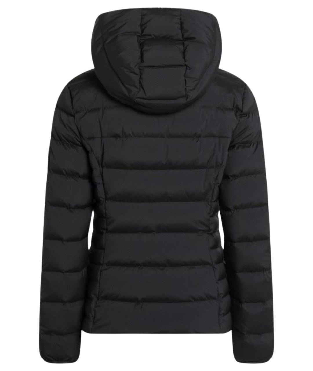 MONCLER Черная полиамидовая куртка, фото 2