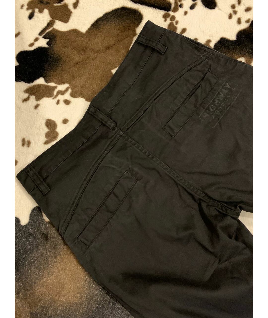 JOHN GALLIANO Черные хлопковые брюки и шорты, фото 4