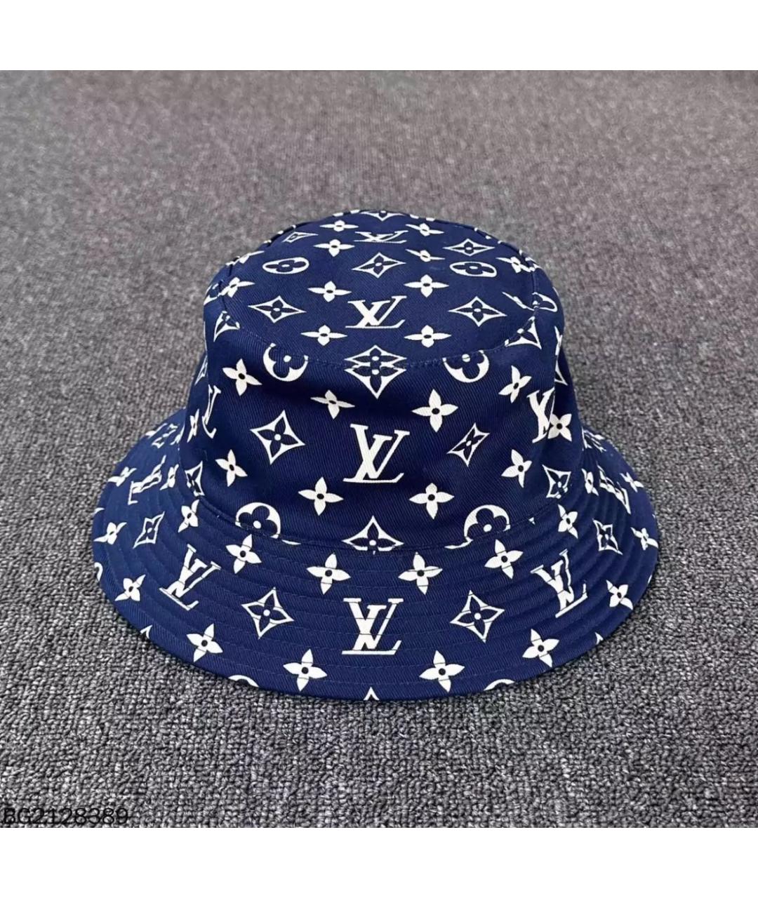 LOUIS VUITTON Темно-синяя кепка/бейсболка, фото 2