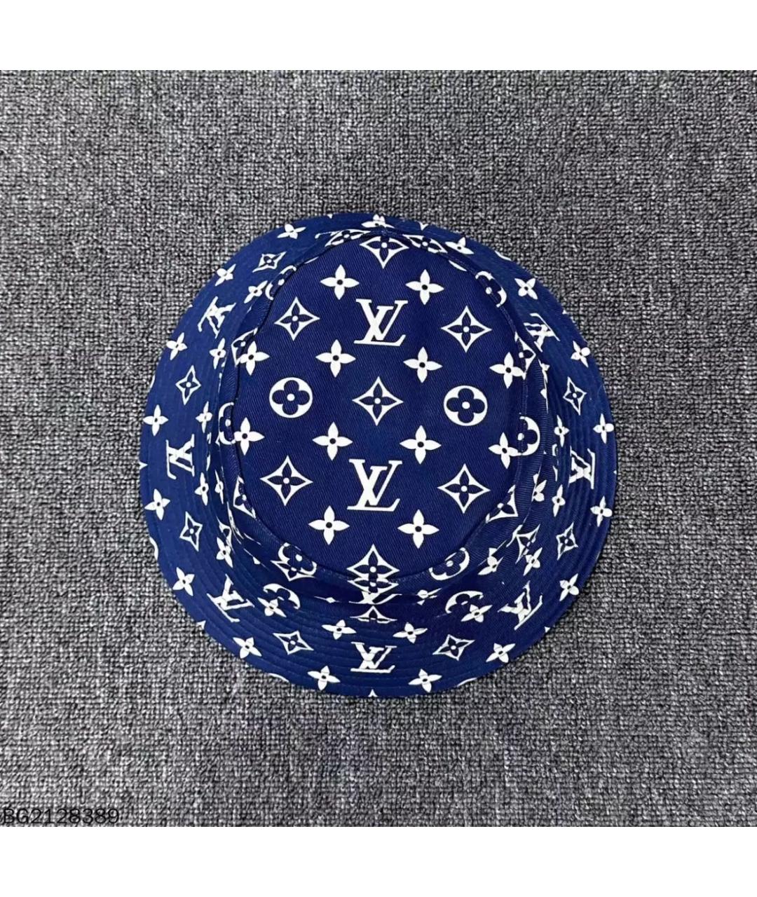 LOUIS VUITTON Темно-синяя кепка/бейсболка, фото 3