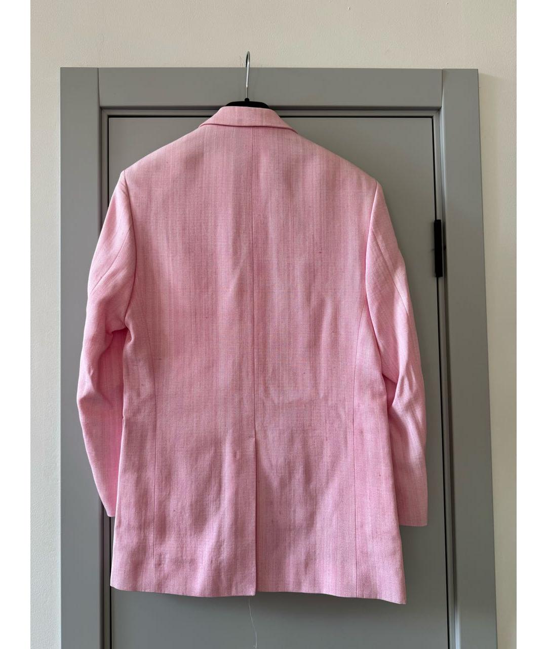 JACQUEMUS Розовый костюм с брюками, фото 4