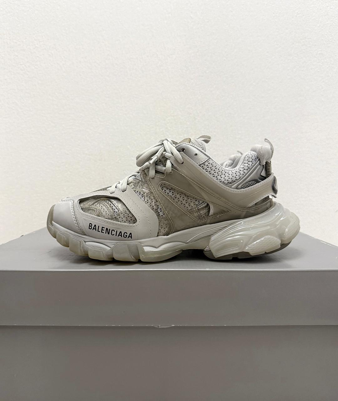 BALENCIAGA Серые кроссовки, фото 6