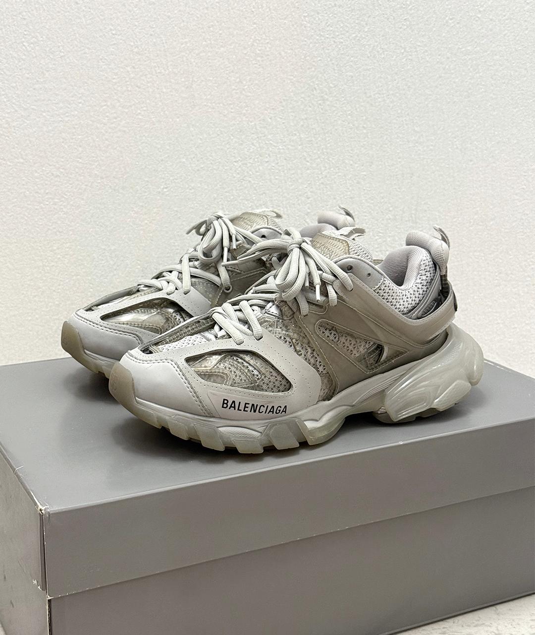BALENCIAGA Серые кроссовки, фото 2