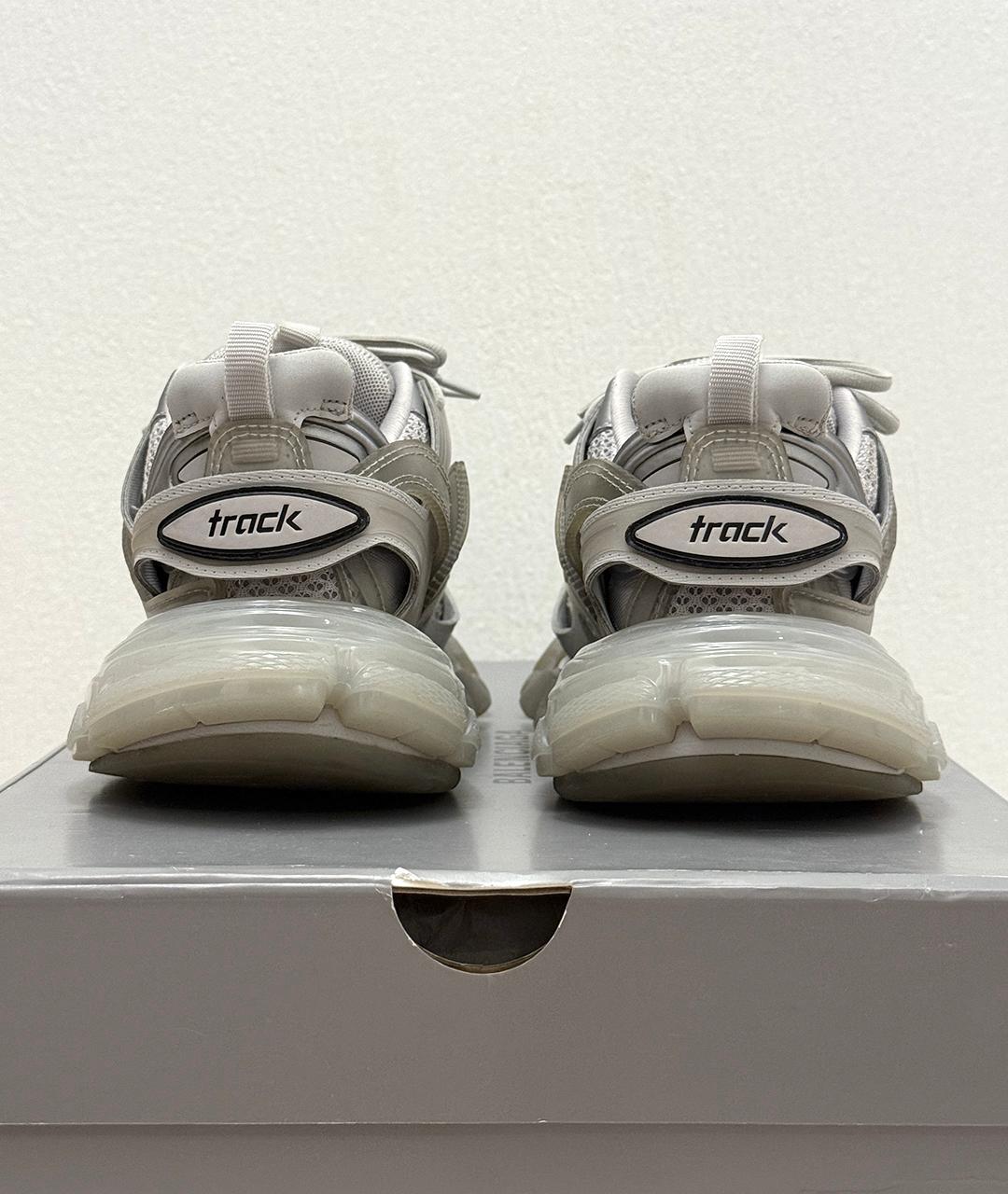 BALENCIAGA Серые кроссовки, фото 5