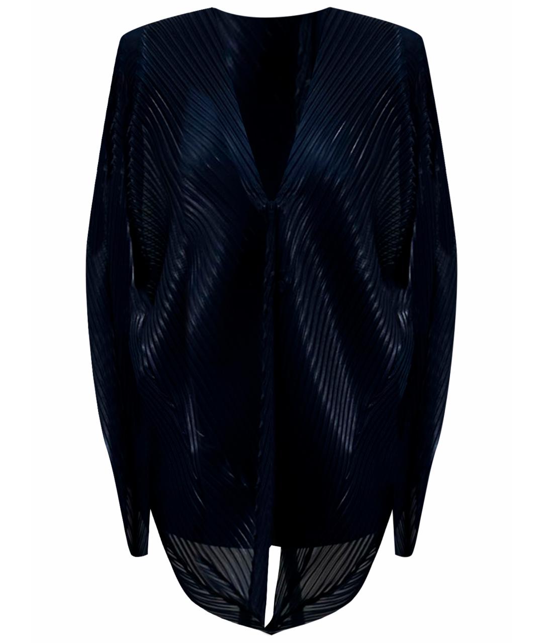 ISSEY MIYAKE Темно-синяя полиэстеровая блузы, фото 1