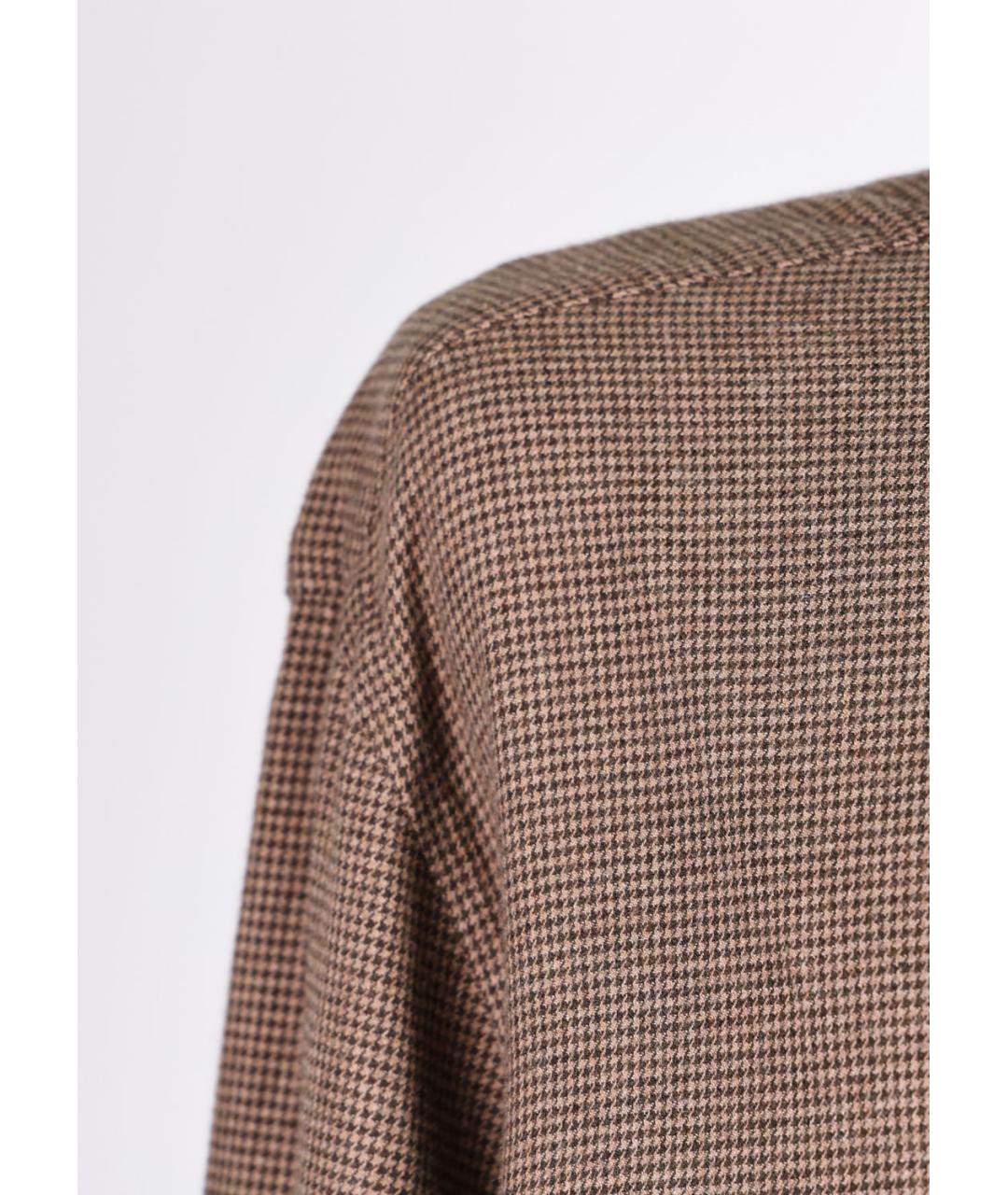 KITON Коричневая кэжуал рубашка, фото 5