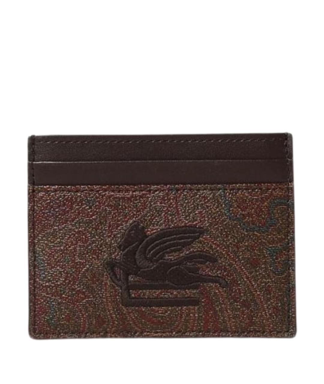 ETRO Коричневый кошелек, фото 1