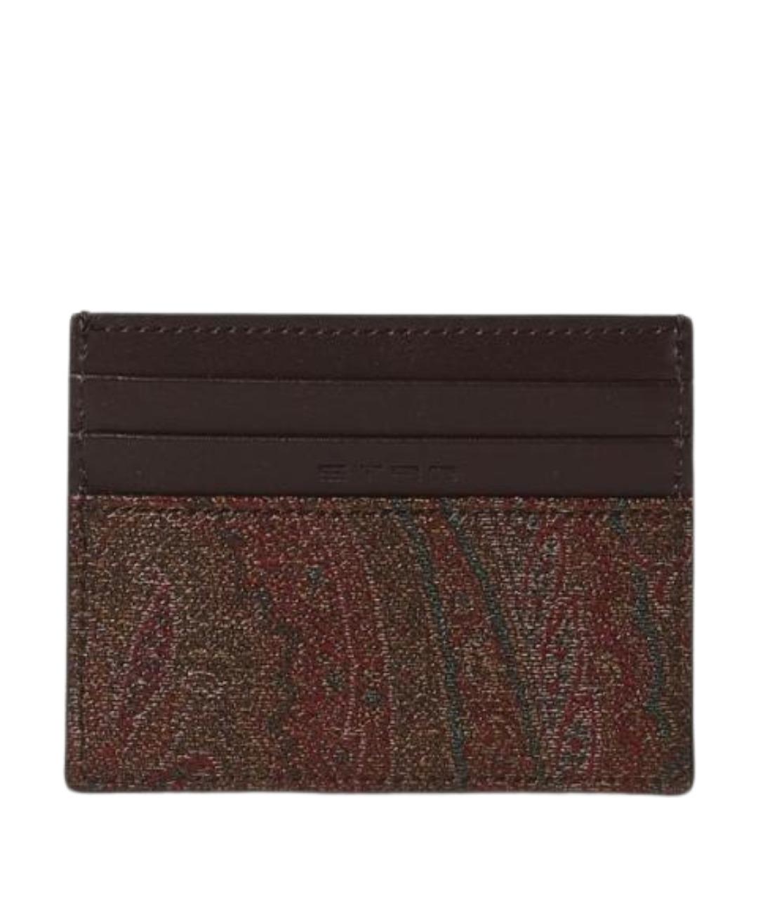 ETRO Коричневый кошелек, фото 2