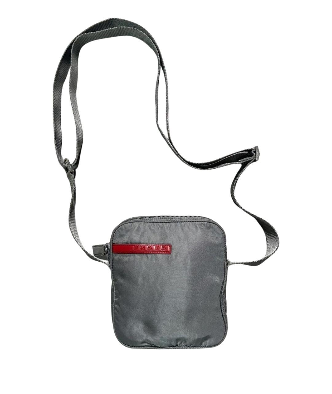 PRADA Серая сумка на плечо, фото 1