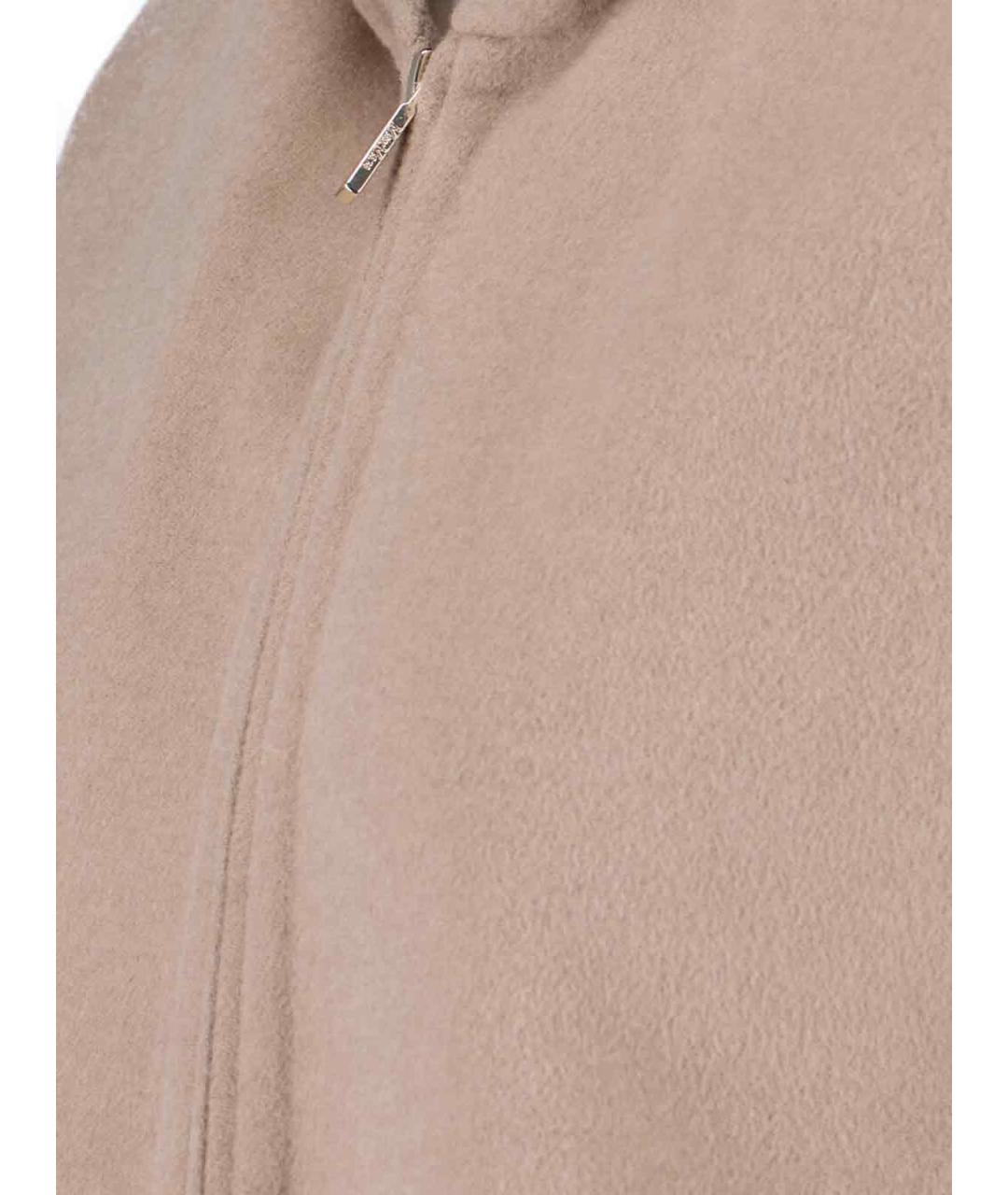 'S MAX MARA Бежевая шерстяная куртка, фото 4