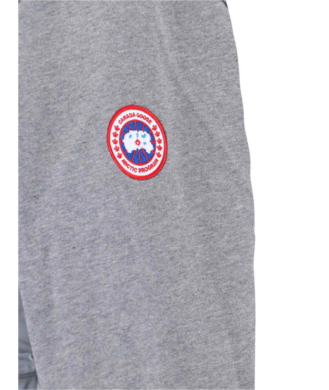 CANADA GOOSE Серая хлопковая куртка, фото 3