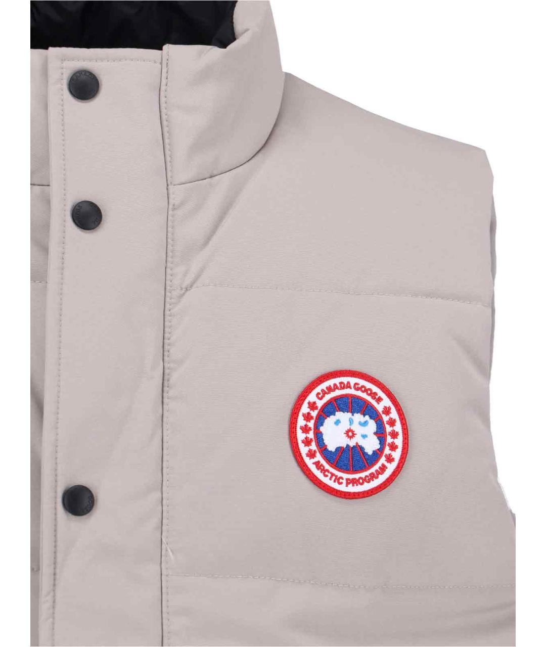 CANADA GOOSE Бежевая полиэстеровая юбка миди, фото 3