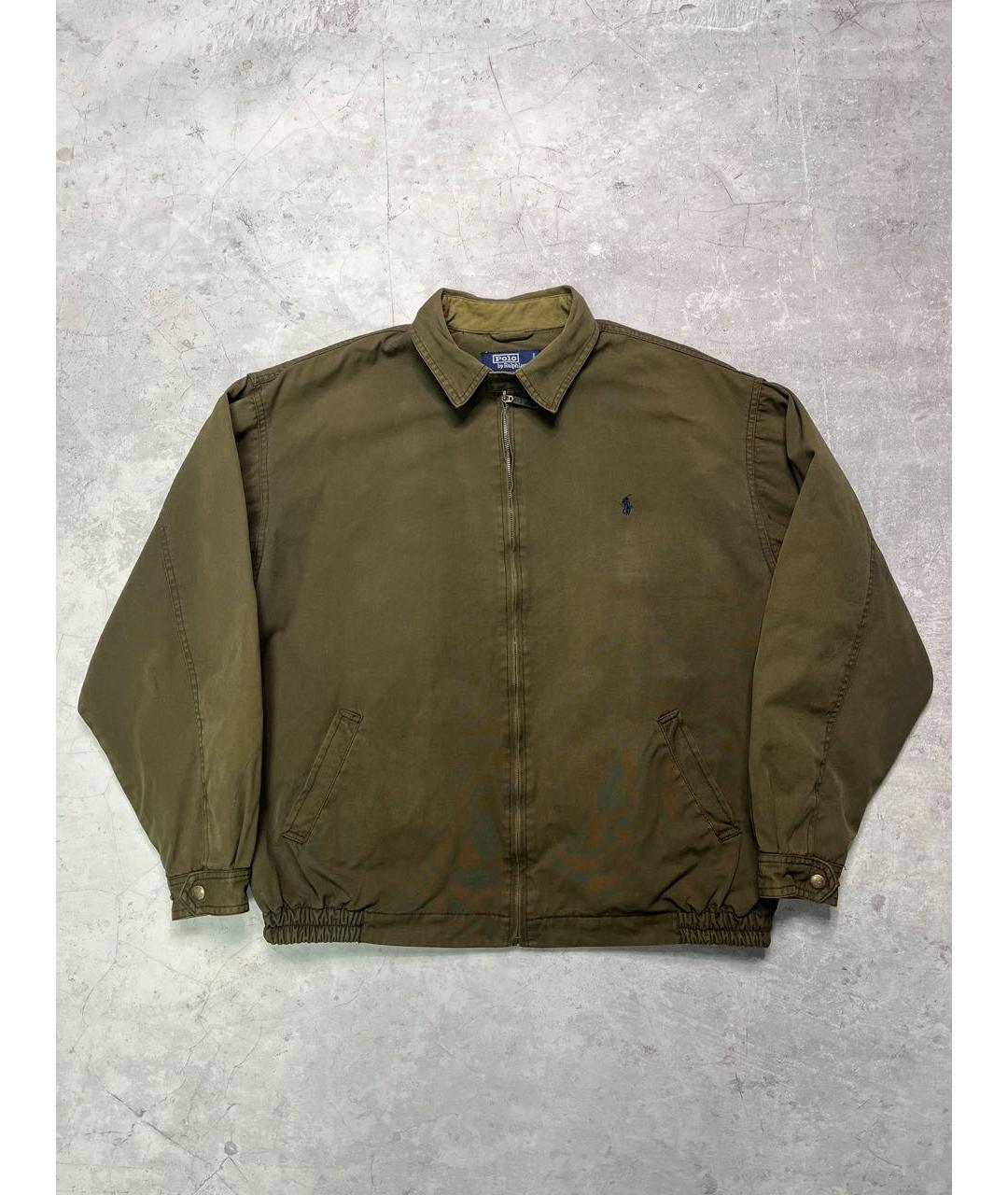 POLO RALPH LAUREN Хаки хлопковая куртка, фото 2