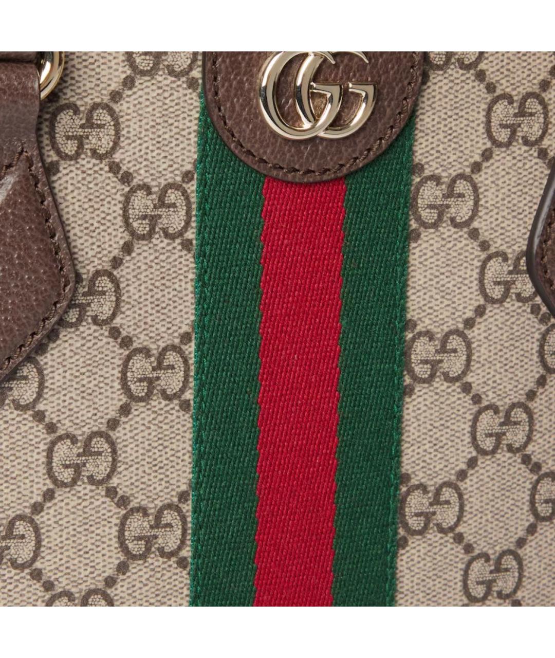 GUCCI Бежевая сумка тоут, фото 4