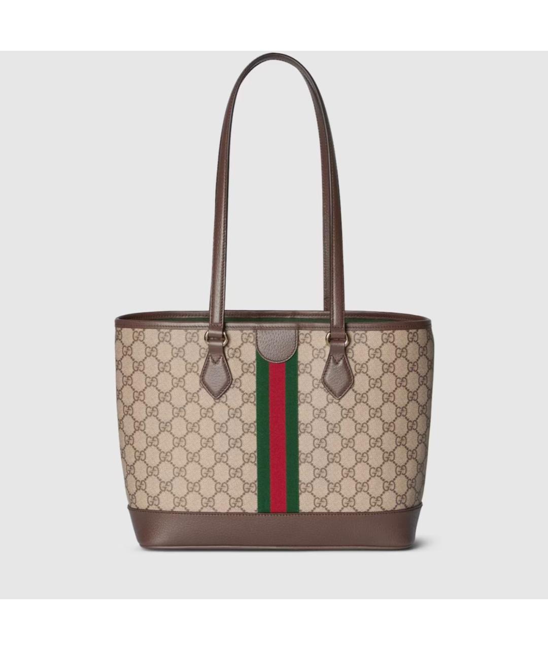 GUCCI Бежевая сумка тоут, фото 5