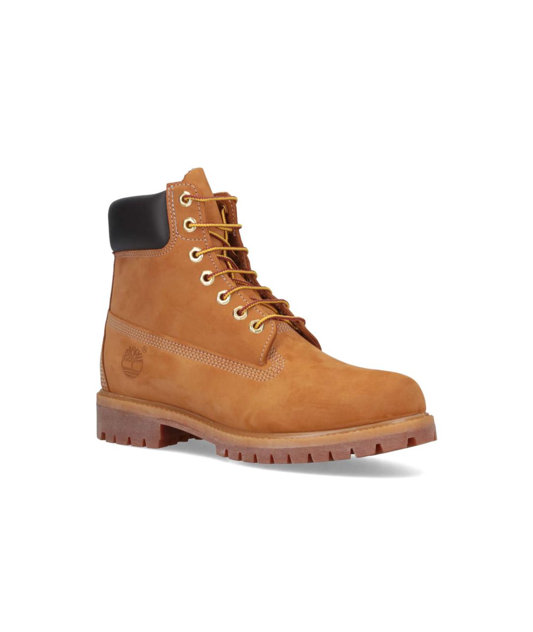 TIMBERLAND Бежевые кожаные высокие ботинки, фото 2